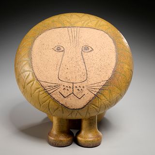 Lisa Larson, large ceramic lion