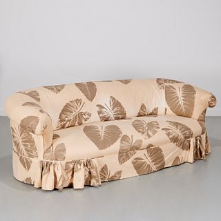 Custom Designer 'Tropical Leaf' sofa