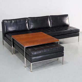 Harvey Probber, (3)-piece seating group