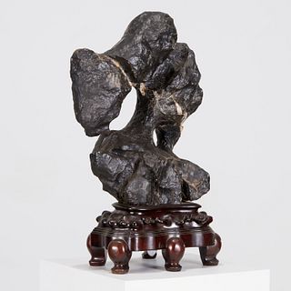 Large Chinese Lingbi scholar's rock