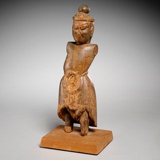 Early Japanese standing guardian
