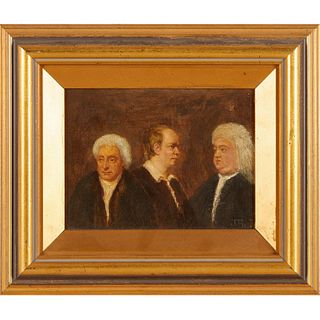 James Faed, Boswell, Johnson & Goldsmith portrait