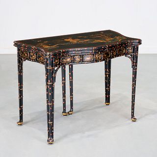 Baker 'Stately Homes' Chinoiserie games table