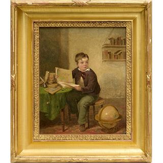 American School, oil on canvas, c. 1850