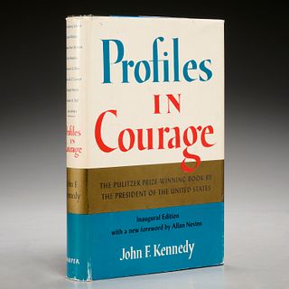 John F. Kennedy, Profiles in Courage, signed
