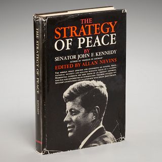 John F. Kennedy, The Strategy of Peace, signed