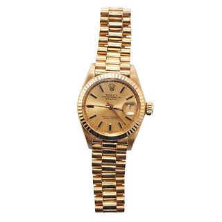 Rolex Datejust 18k Gold 26mm Automatic Ladies Watch 6917