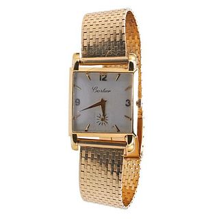 Cartier 1960s 14k  Gold Watch 
