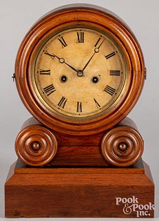 Ingraham "Grecian" rosewood mantle clock