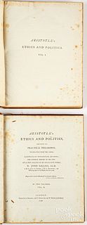 Aristotle's Ethics and Politics, by John Gillies