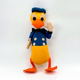 1964 Walt Disney Donald Duck Felt Toy with Movable Arms