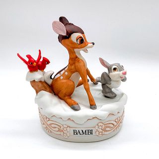 Walt Disney Ceramic Music Box, Bambi
