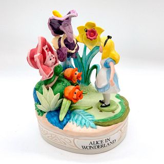Walt Disney Ceramic Music Box, Alice in Wonderland