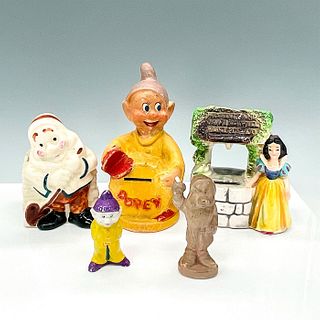 5pc Snow White and Seven Dwarfs Collection Figures