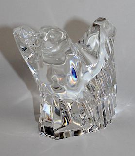 Steuben crystal eagle figurine
