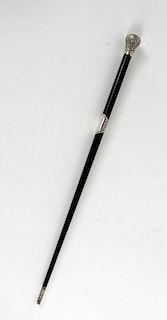 English sterling & ebony conductor's baton