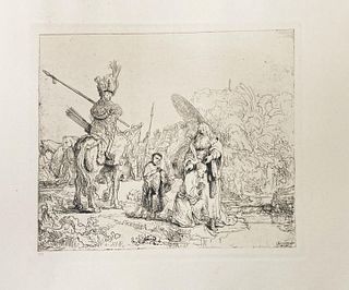 Rembrandt van Rijn (after 1883) - Baptism of the Eunuch