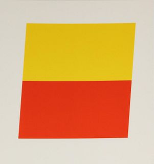 Ellsworth Kelly (After) - Yellow/Red-Orange
