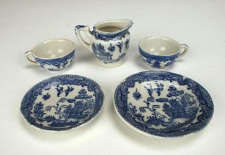 Japanese Decorative Tea Set - Occupied Japan Tea Set
