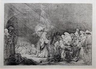 Rembrandt van Rijn (after) - The Presentation in the Temple