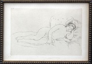 Pierre-Auguste Renoir - Femme Nue Couchee