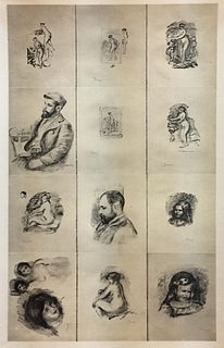 Pierre-Auguste Renoir - Douze Lithographies Cover Sheet