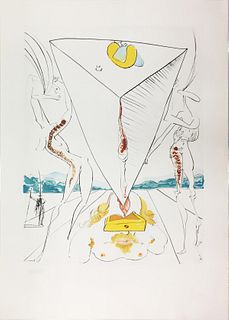 Salvador Dali - Philosopher Crushed By The Cosmos