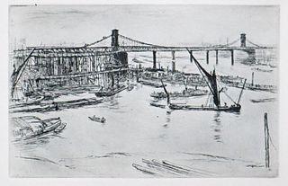 James McNeill Whistler (After) - Old Hungerfod Bridge