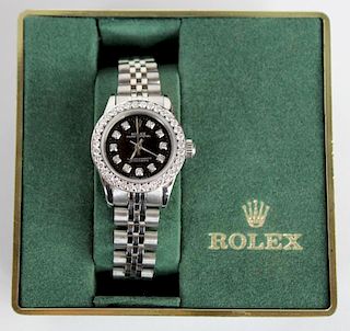 Rolex oyster perpetual ladies watch