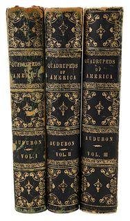 Three Volumes, Quadrupeds of North America