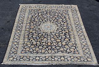 10 x 13' Persian Kashan wool rug