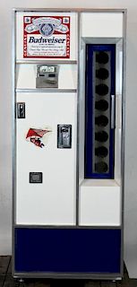 Vintage La Crosse Budweiser vending machine
