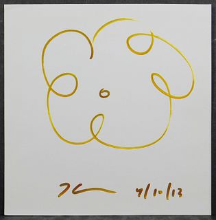 Jeff Koons: Golden Flower