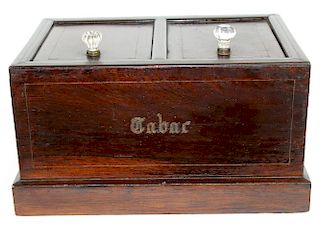 French Tobacco box in rosewood