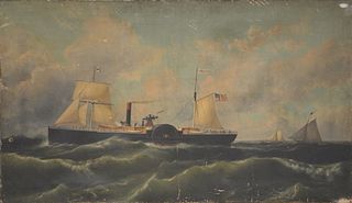 American School Steamship Seascape