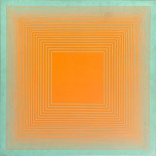 Richard Anuszkiewicz (American, 1930-2020) Orange 1969 Color Screenprint