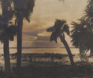 Edmund G. Barnhill (American 1894-1987) Photograph 1930's Florida