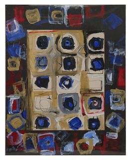 Beryl Bernay (American, 1926-2019) Modern Abstract Painting