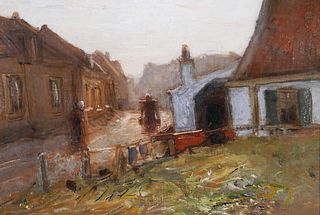 Bernardus Blommers (Dutch, 1845-1914) Oil Painting
