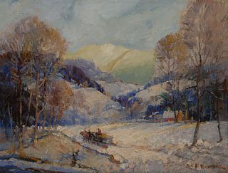 James K. Bonnar (American, 1885-1961) Oil Painting