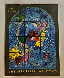 Marc Chagall - The Jerusalem Windows - 1962 Book