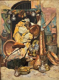Dean Cornwell (American, 1892-1960) Oil Painting Jerusalem