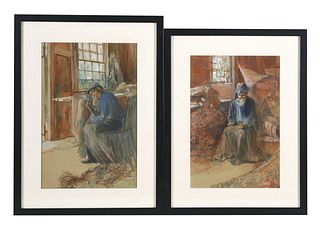 Margaret Fernie Norris Eaton (British -  American, 1871-1953) Painting