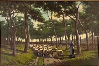 Hiram Peabody Flagg (American, 1859-1937) Painting