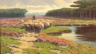 Hiram Peabody Flagg (American, 1859-1937) Painting