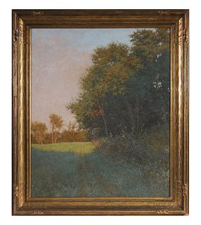Linden Frederick (American, 1953 -) Landscape Oil Painting