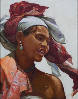 Lorraine B Newton (American 20th Century) Painting