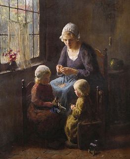 Bernard Pothast (Dutch, 1882-1966) Oil Painting