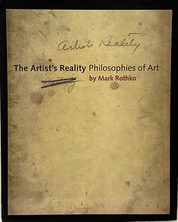 Mark Rothko (American, 1903-1970) Artist Poster