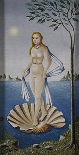 George Spiro (French, 1909-1994) Oil Painting - Venus Nude
